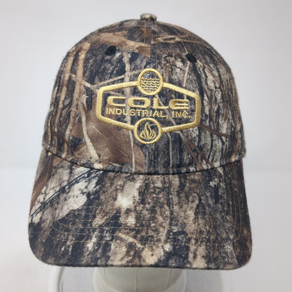 Cole Industrial Inc Strapback Baseball Cap Multicolor OS Camo Pacific Headwear
