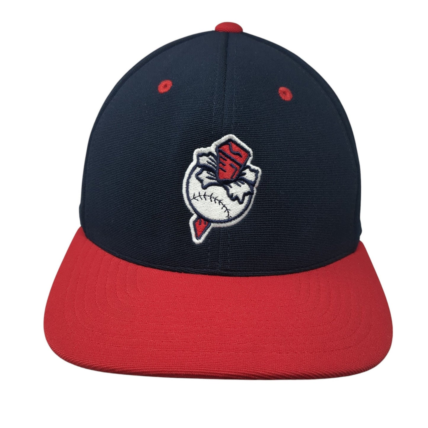 Pacific Headwear Fitted Hat Multcolor 7 3/8 Embroidered Logo Performance