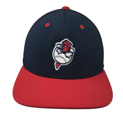 Pacific Headwear Fitted Hat Multcolor 7 3/8 Embroidered Logo Performance