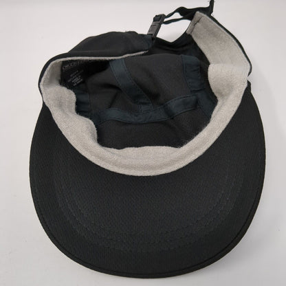 Ponderosa Aero Club Patch Strapback 5 Panel Hat Black One Size Ogio