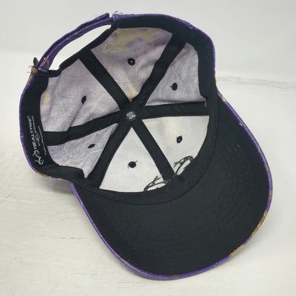 Realtree Antler Purple Camo Baseball Cap One Size Hat Strapback Hunting Logo