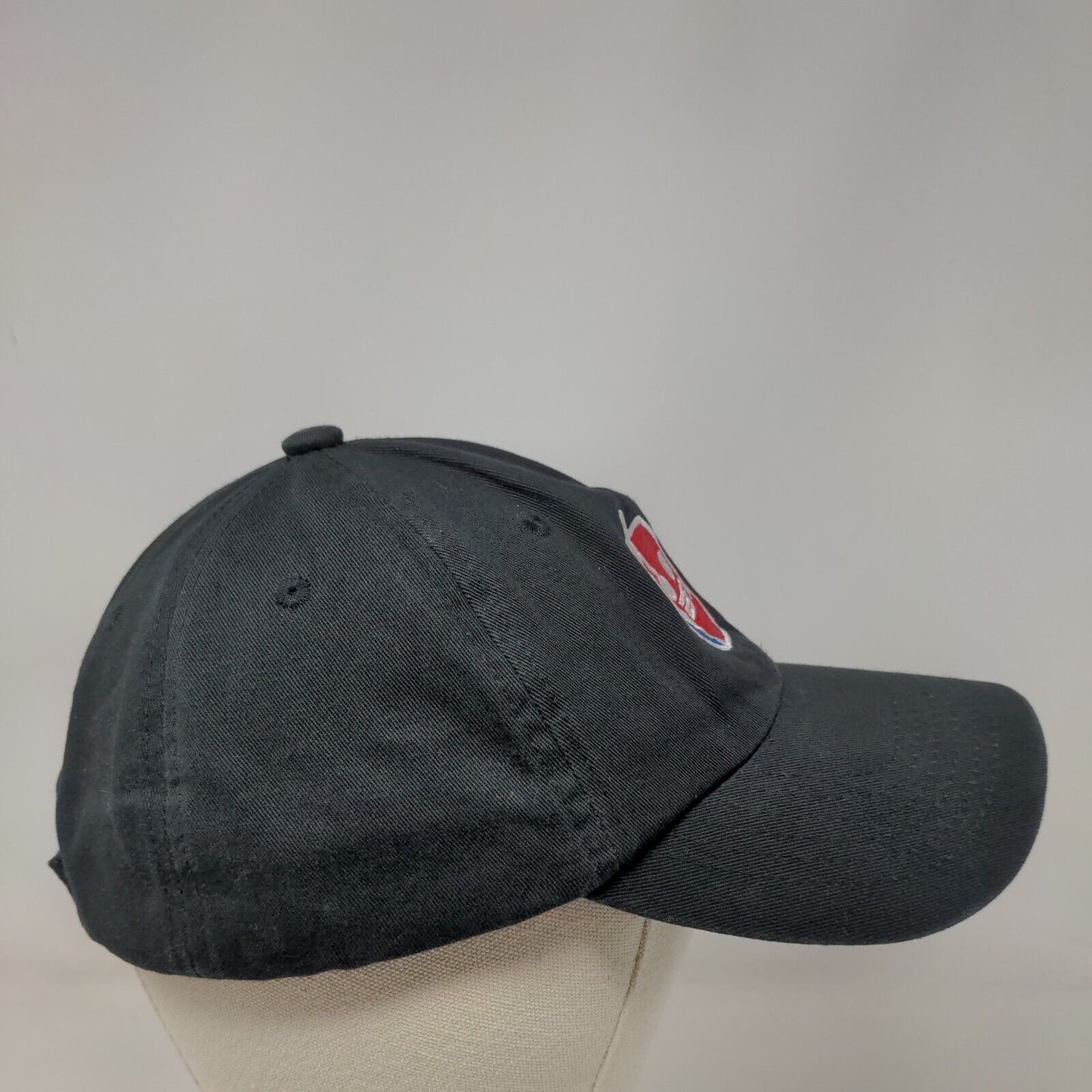 NBA ESPN Strapback Hat Black Embroidered Logo Pacific Essentials Adjustable