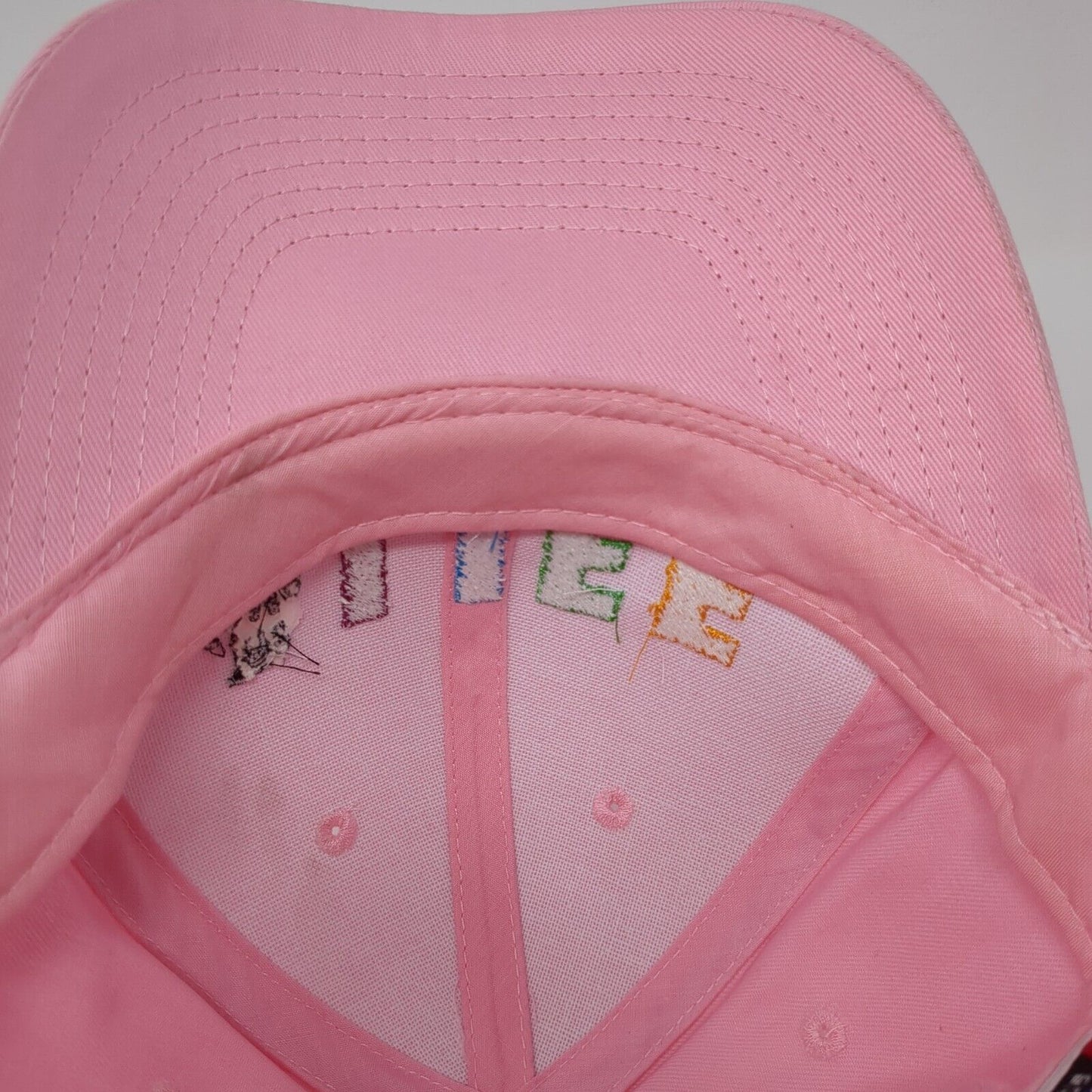 The Game of Life Strapback Hat Pink One Size Adjustable Embroidered 6 Panel Otto