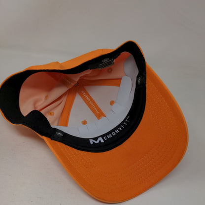 Tennessee Volunteers Fitted Hat Orange Top of the World Embroidered Logo NCAA