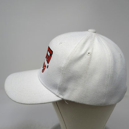 Pro-Troll Fishing White One Size Baseball Cap Strapback Structured Hat Logo