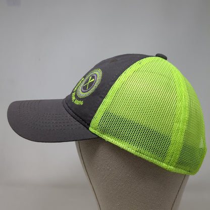 Salmon River Idaho Strapback Trucker Hat Multicolor One Size Mesh Back