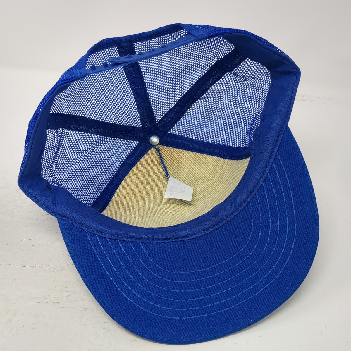 I/D/E/A inc. Executone Telephones Trucker Hat Blue Snapback Mesh Back Vintage