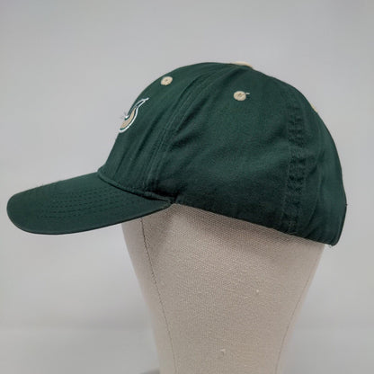 USF South Florida Bulls Strapback Hat Green Embroidered Logo OSFA NCAA
