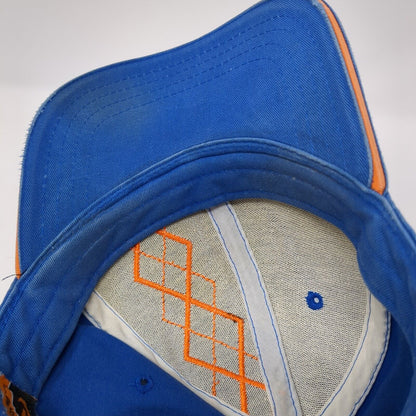 The Club at Spurwing Strapback Hat Blue One Size Adjustable Embroidered Pukka