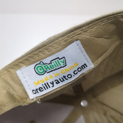 O'Reilly Auto Parts Strapback Baseball Cap Brown OS Adjustable Embroidered
