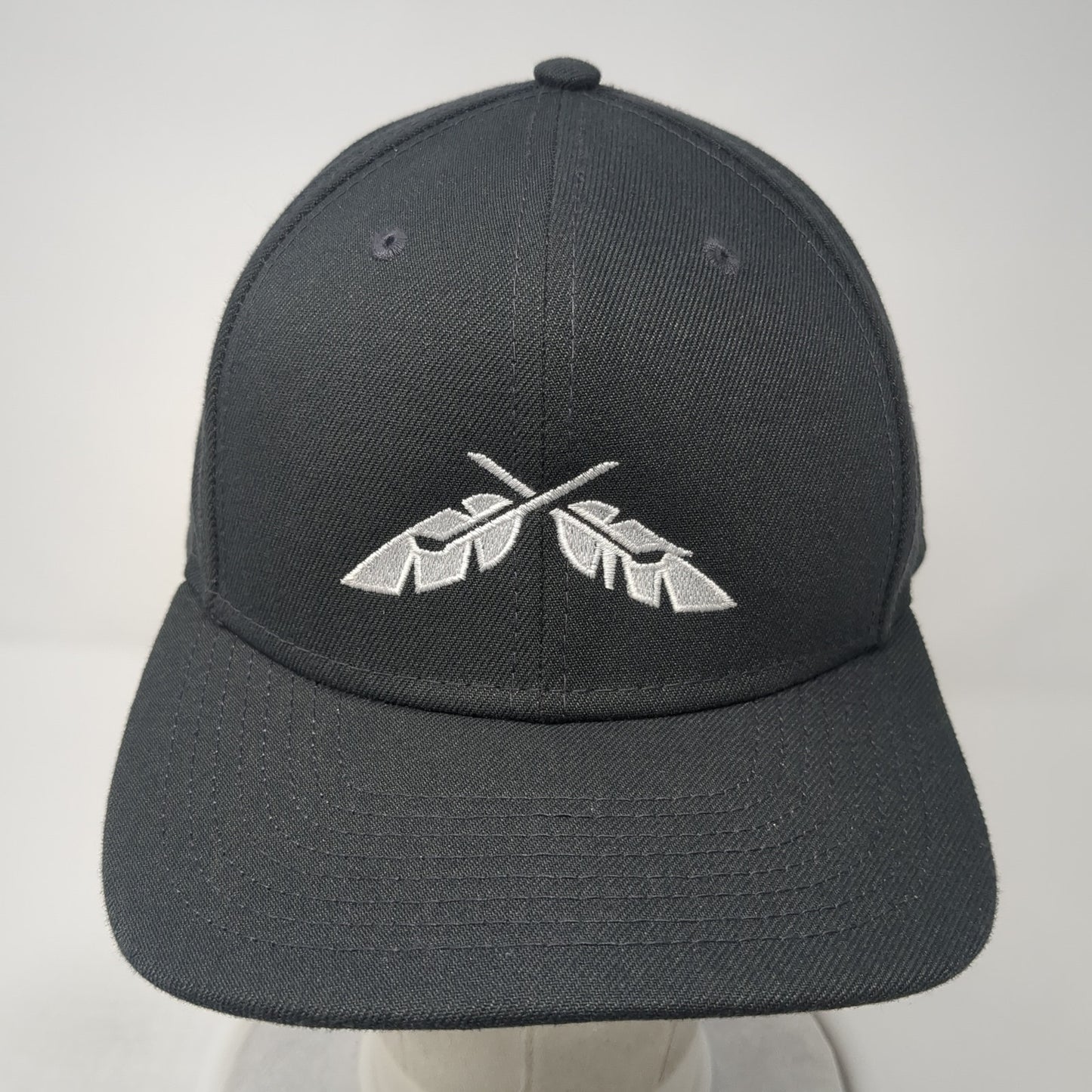New Era Snapback Hat Gray One Size Embroidered Logo That's Golf 6 Panel