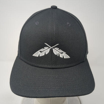 New Era Snapback Hat Gray One Size Embroidered Logo That's Golf 6 Panel