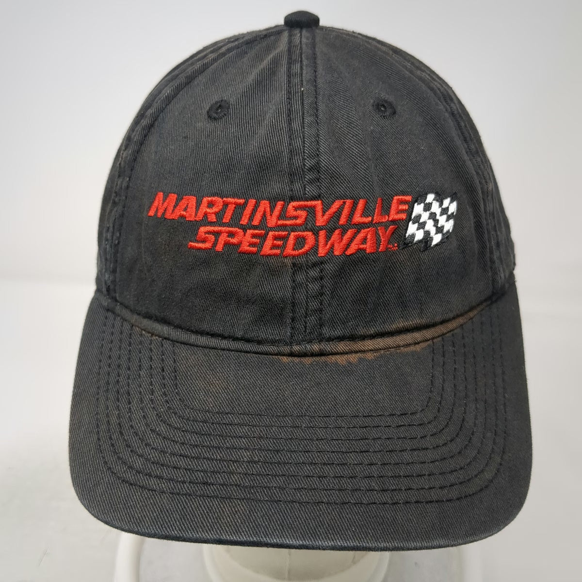 ISC Motorsports Martinsville Speedway Racing Baseball Cap Black One Size Hat