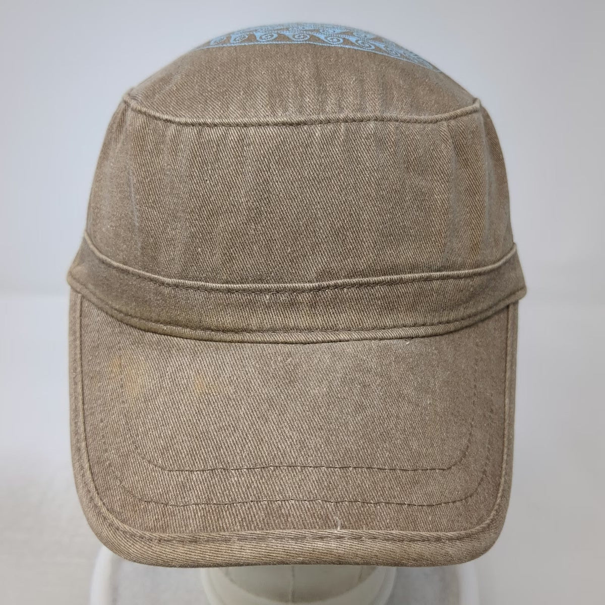 Authentic Pigment Army Cap Brown One Size Aragorn's Studio Tortola BVI Eye Hat