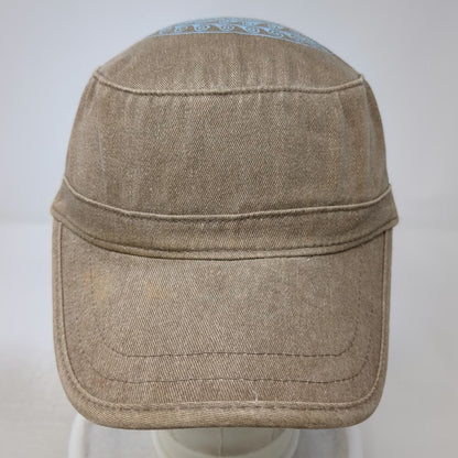 Authentic Pigment Army Cap Brown One Size Aragorn's Studio Tortola BVI Eye Hat
