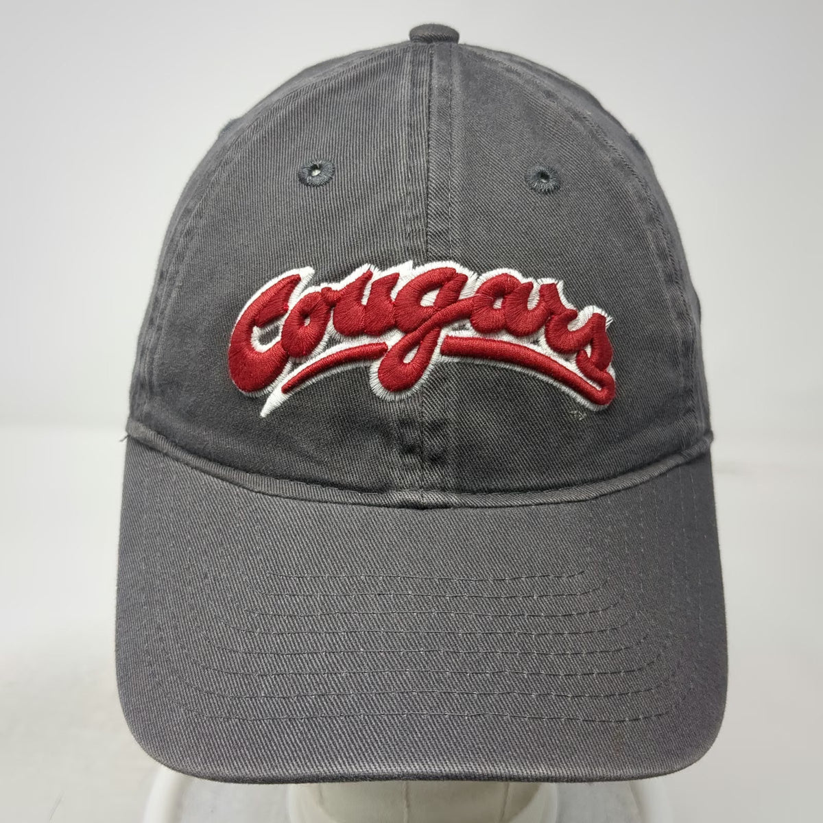 Legacy Washington State Cougars NCAA Cap Gray One Size Slideback Red White Hat