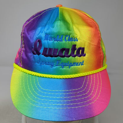 Otto 5 Panel Blue One Size Iwata Spray Equipment Neon Rope Nylon Rainbow Hat
