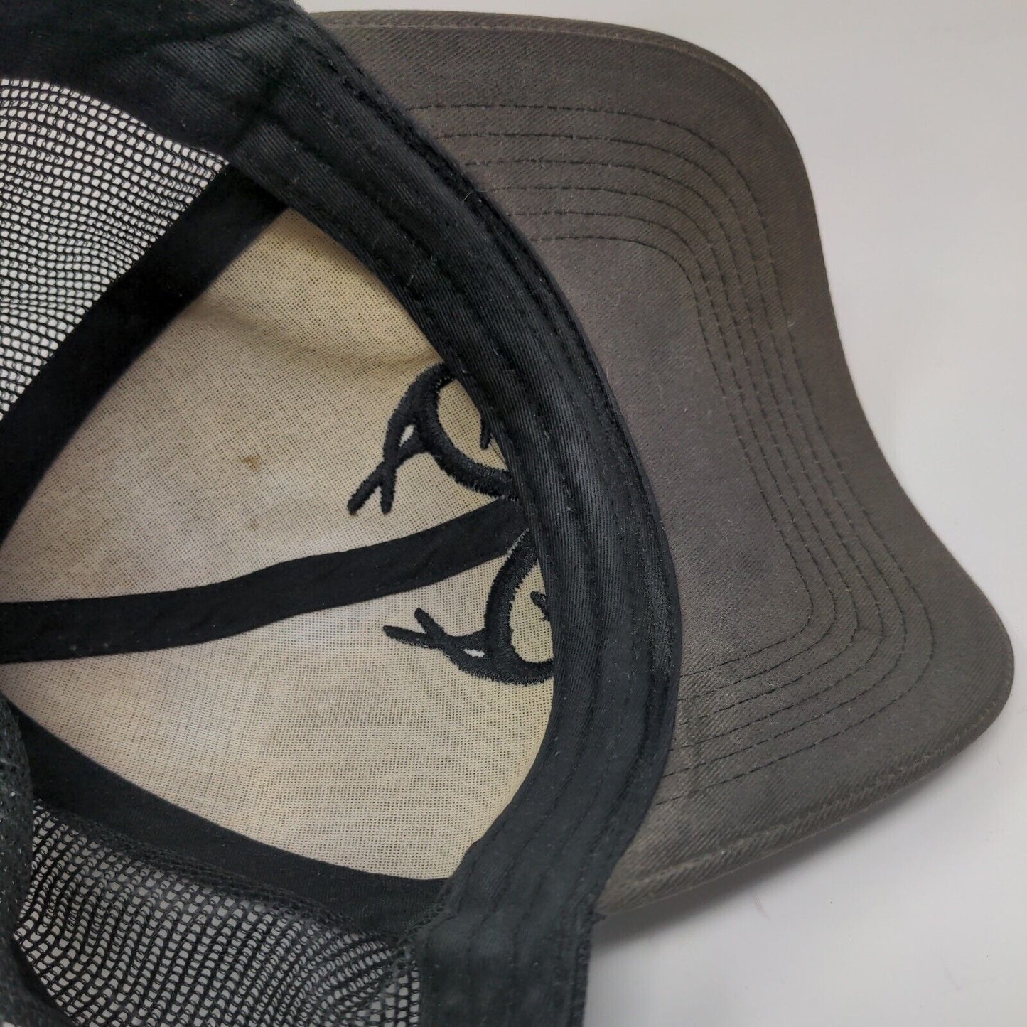 Realtree Outfitters Snapback Mesh Back Trucker Hat Brown One Size