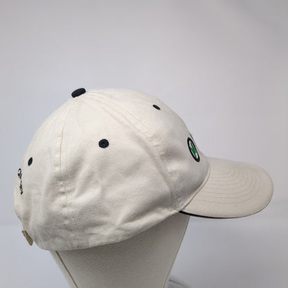 Montana Tractors Leader In Quality Strapback Hat Tan OS Embroidered 6 Panel
