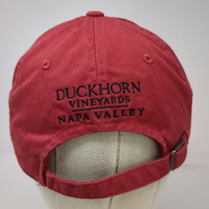 American Needle Duckhorn Vineyards Napa Valley Red One Size Baseball Cap Hat