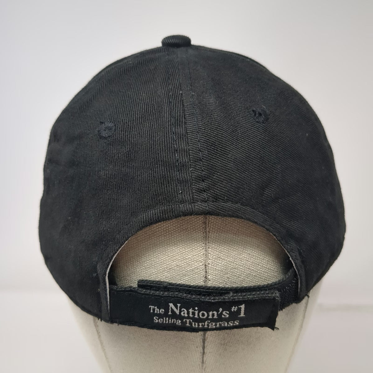 Harmony Outdoor Brands Baseball Cap Black Beige One Size Turfgrass Strapback Hat