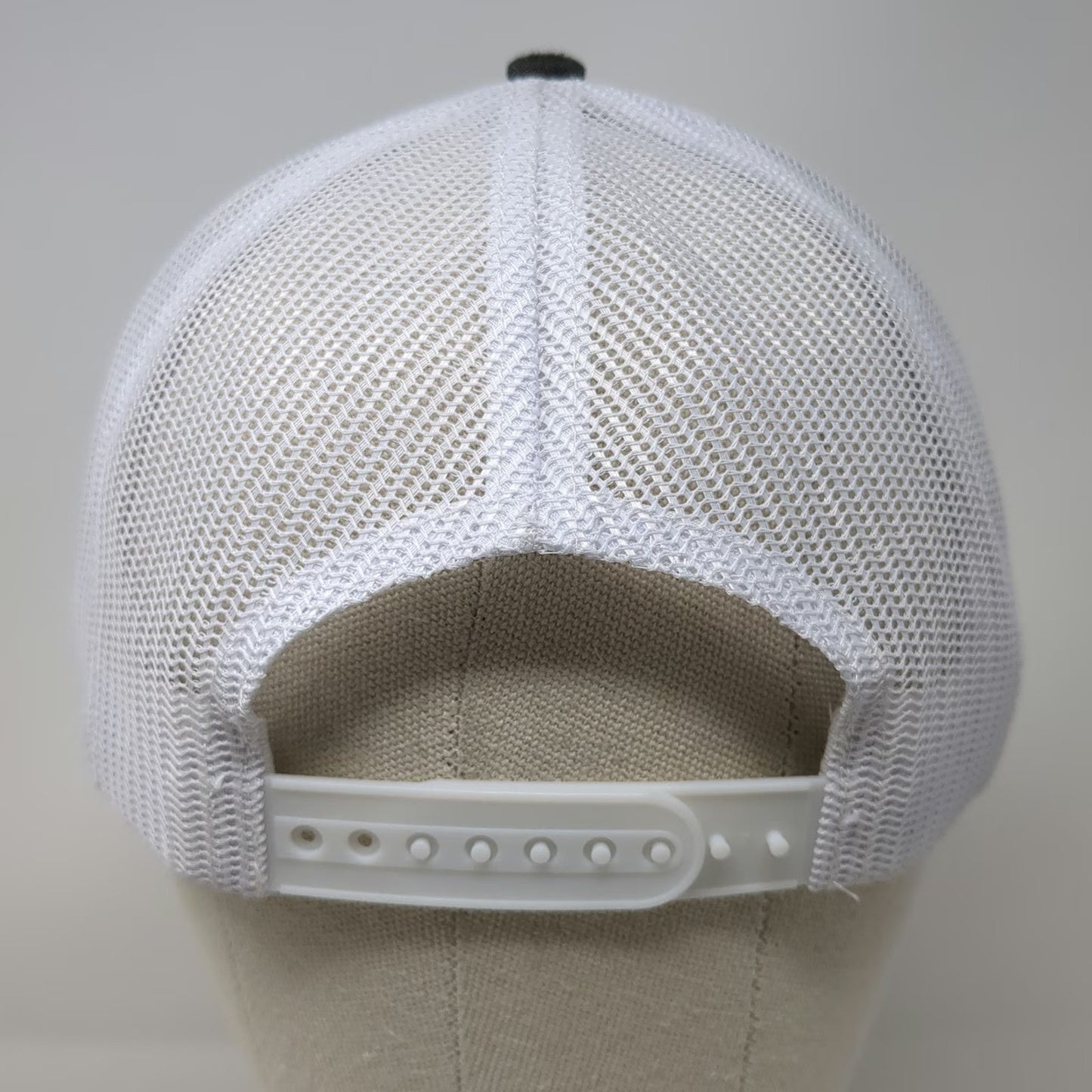 Gray White Blue Trucker Hat One Size THORWallet Founder Edition Snapback Mesh