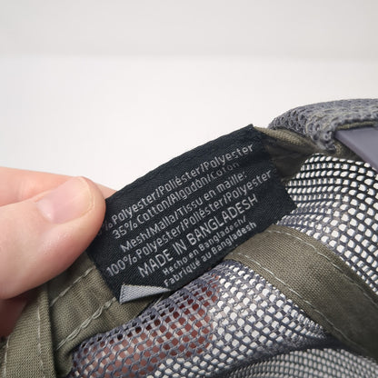 Idaho 2022 Patch Snapback Trucker Hat Black One Size Mesh Back Colorblock