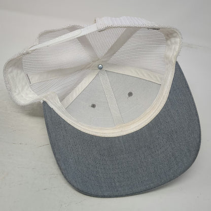 Richardson Trucker Hat Gray One Size Yee Yee Apparel Co Mesh Back Snapback Patch