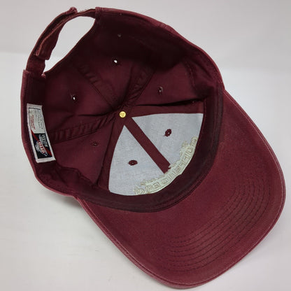 Auffenberg of Carbondale Strapback Hat Red One Size Adjustable Otto