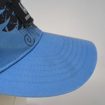 K-Products Baseball Cap Blue OSFM Mesh Back Strapback Honda Patch Graphic Hat