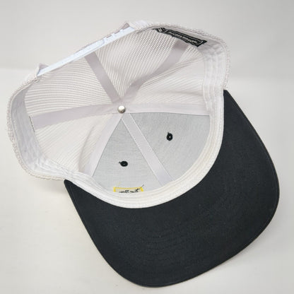 KB Home Snapback Mesh Back Trucker Hat Black One Size 6 Panel Richardson