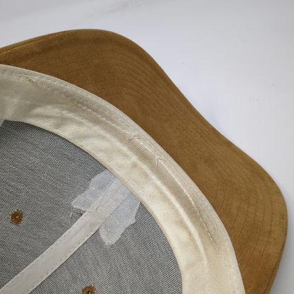 Brown Trucker Hat One Size Jessup Farm Barrel House Fox Colorado Mesh Snapback
