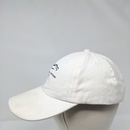 Hallmark Motors LLC Slideback Hat White One Size Adjustable 6 Panel