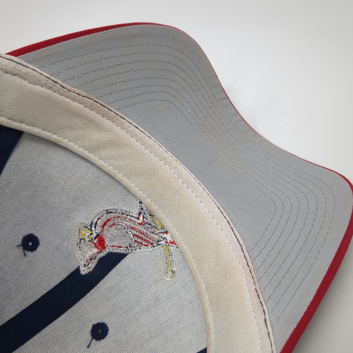 St. Louis Cardinals MLB Outdoor Baseball Cap Blue Red S Strapback Bird Logo Hat