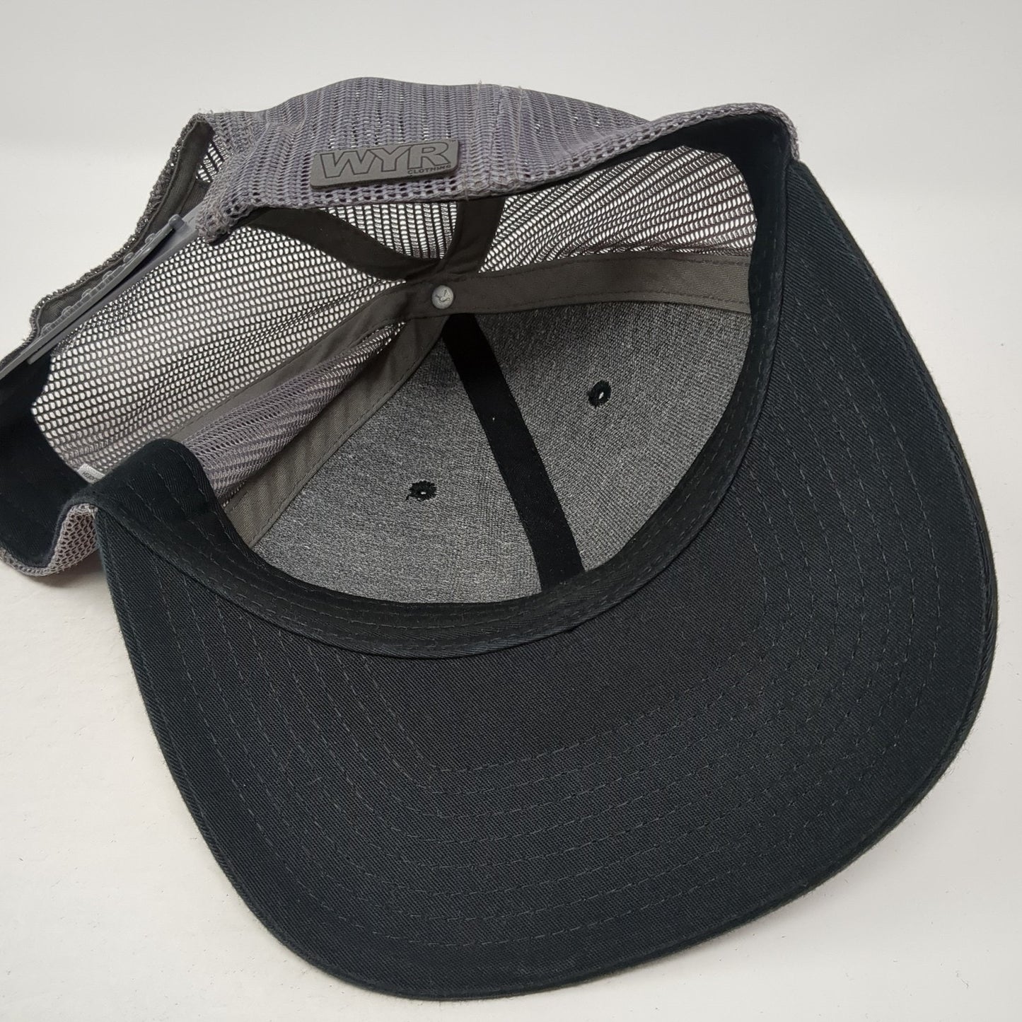 Sasquatch Snapback Trucker Hat Black One Size Mesh Back Richardson