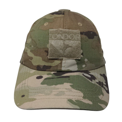Condor Slideback Hat Camouflage OSFM Adjustable 6 Panel Vent Holes