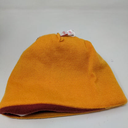 Mitchell & Ness Men's NBA Knit Beanie Hat Cap Yellow Miami Heat 100% Acrylic