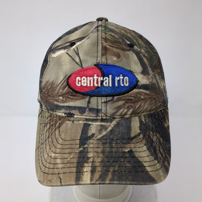 Central Rto Strapback Hat Camouflage One Size Adjustable Embroidered Realtree
