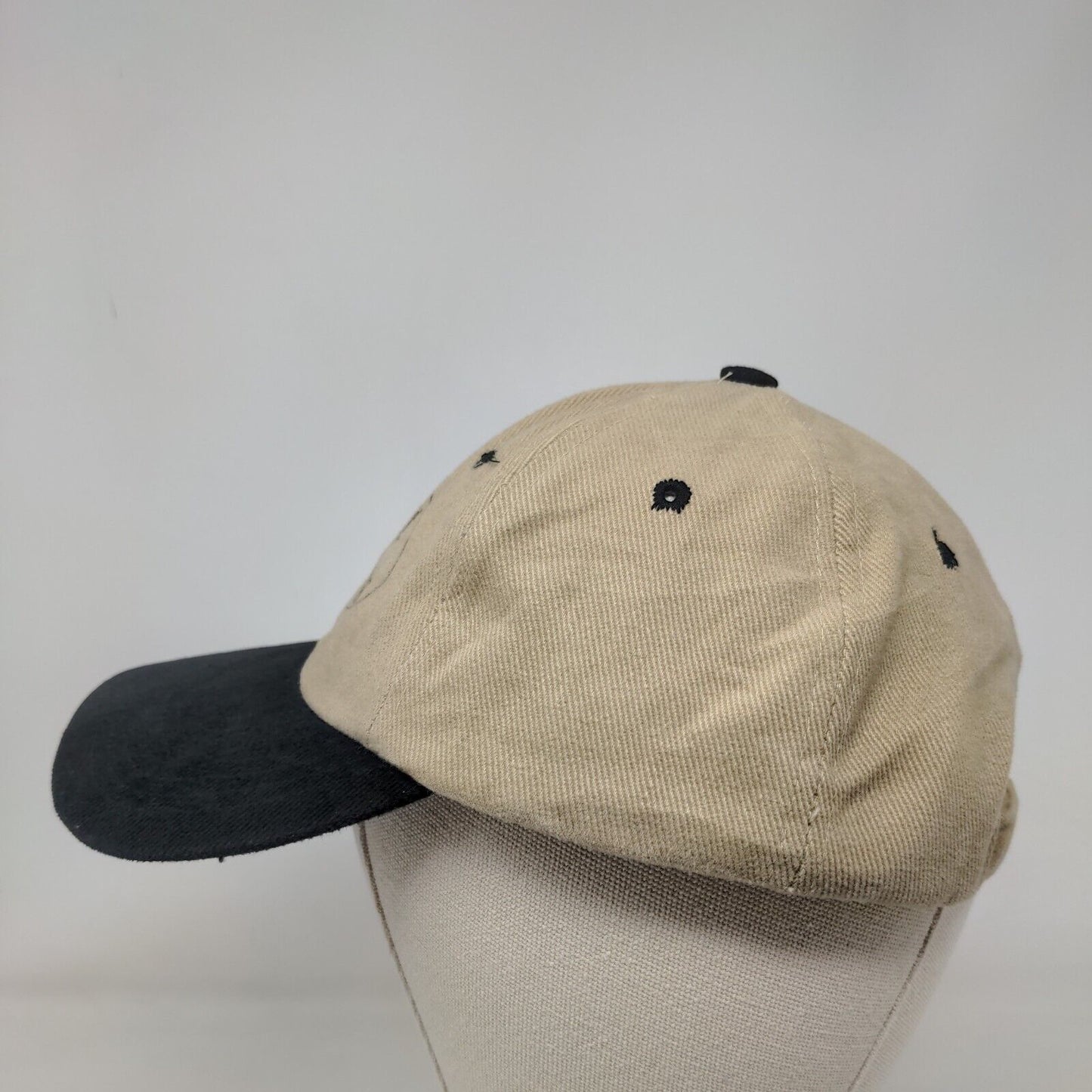 Everett Brothers Slideback Hat Tan OS Adjustable Vented Holes San Sun Sport