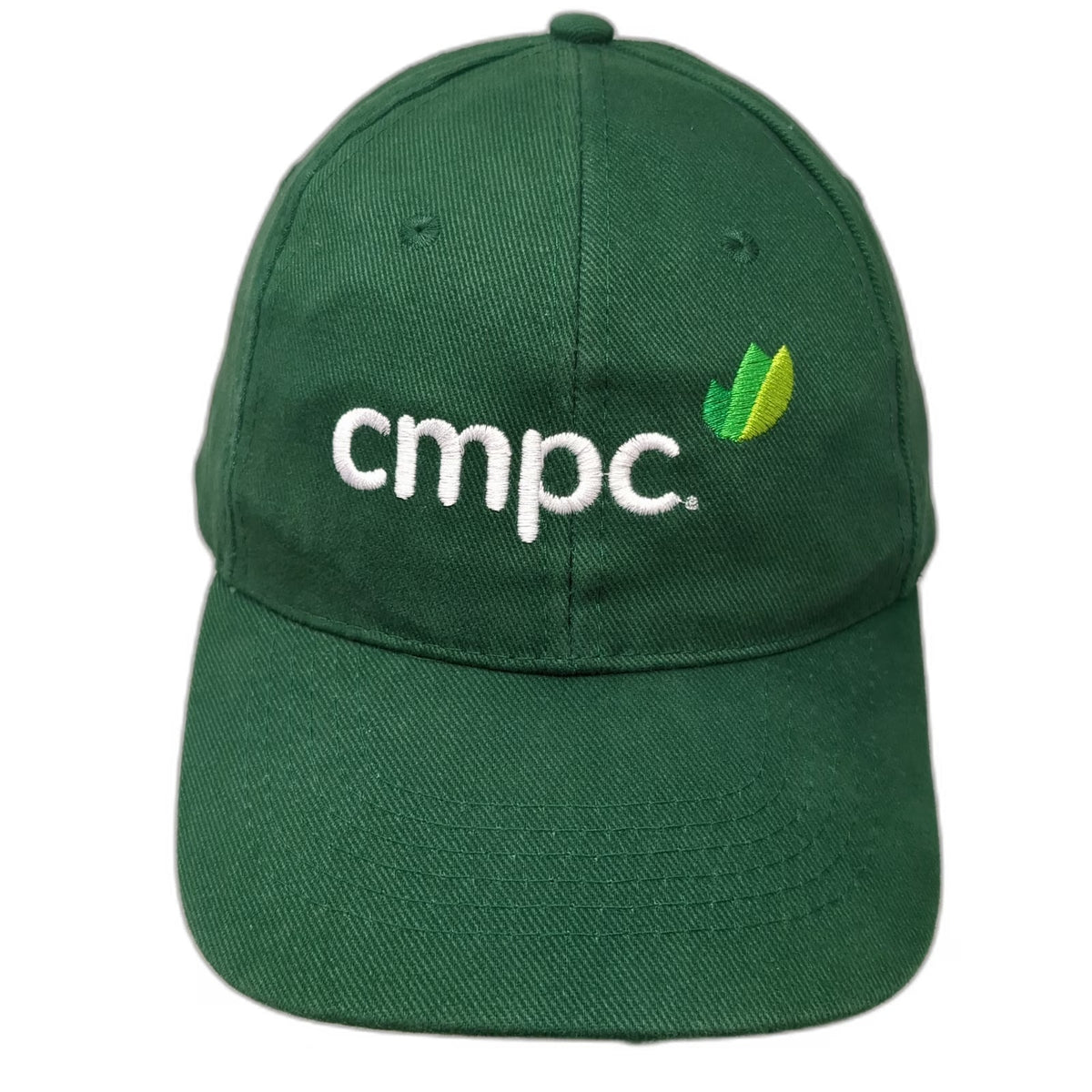 SOL'S CMPC Logo Baseball Cap Green One Size Slideback Cotton Hat Embroidered