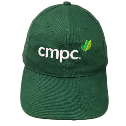 SOL'S CMPC Logo Baseball Cap Green One Size Slideback Cotton Hat Embroidered