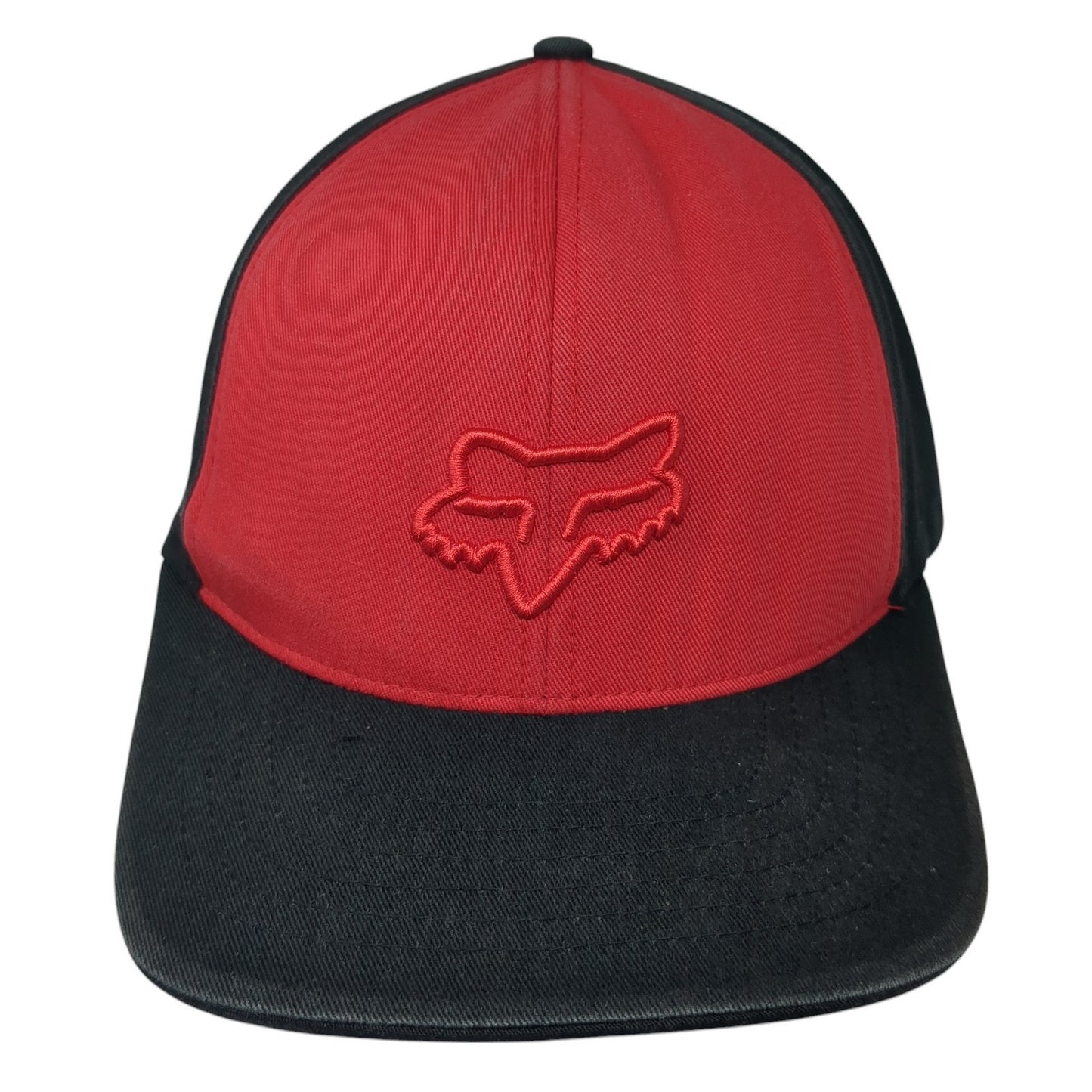Fox Logo Snapback Hat Multi One Size Adjustable Embroidered Colorblock