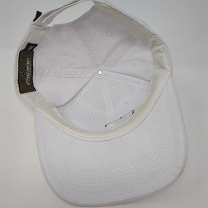 Stanley Consultants Strapback Hat White One Size Adjustable Pacific Headwear
