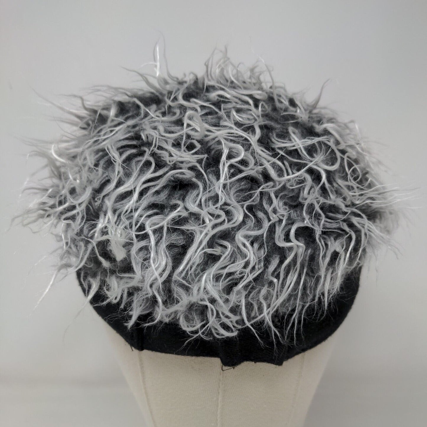 Unbranded Strapback Sun Visor Hat Black One Size Adjustable Hair Wig