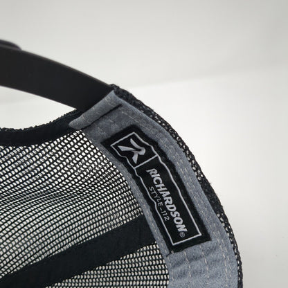 Elite Silo Snapback Trucker Hat Gray One Size Mesh Back Adjustable