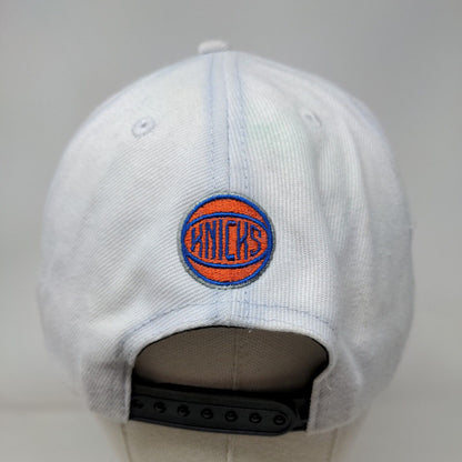 New York Knicks Snapback Ultra Game Hat OSFM Embroidered Logo White NBA