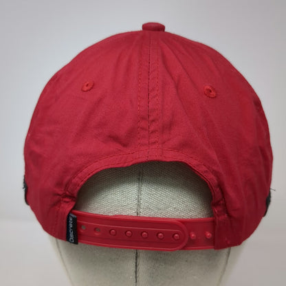 Discrete Snapback Red One Size Hat Cirque Series Black Diamond On Sun Valley