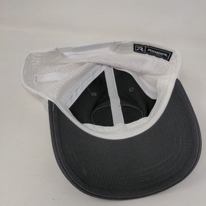 The Aubri Brown Club Est. 2007 Snapback Trucker Hat Gray M/L 6 Panel Richardson