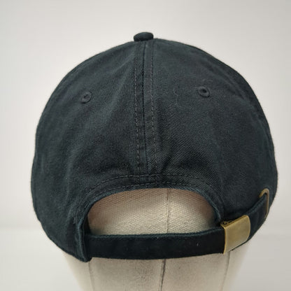 AS Colour Baseball Cap Black One Size SOFA Embroidered Cotton Slideback Hat