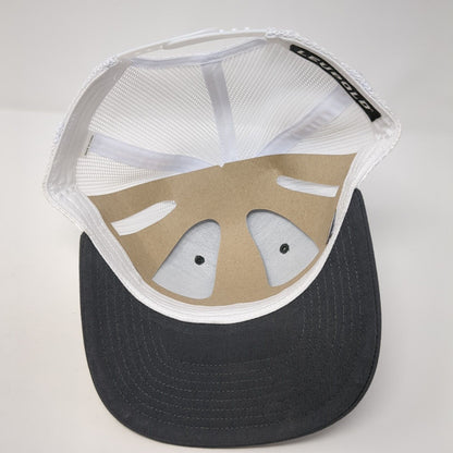 Leupold Snapback Trucker Hat Gray One Size Mesh Back Embroidered 6 Panel